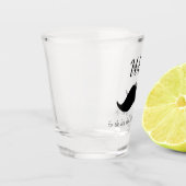 Personalised shot glass as a gift for Dad ショットグラス (左)