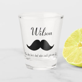 Personalised shot glass as a gift for Dad ショットグラス
