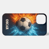 Personalised Sports/Soccer iPhone 13 Case iPhoneケース (裏面横)