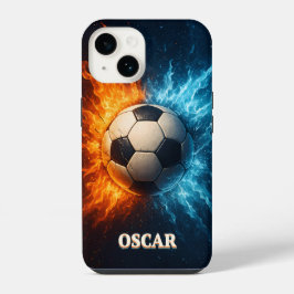 Personalised Sports/Soccer iPhone 14 Case iPhone 14ケース