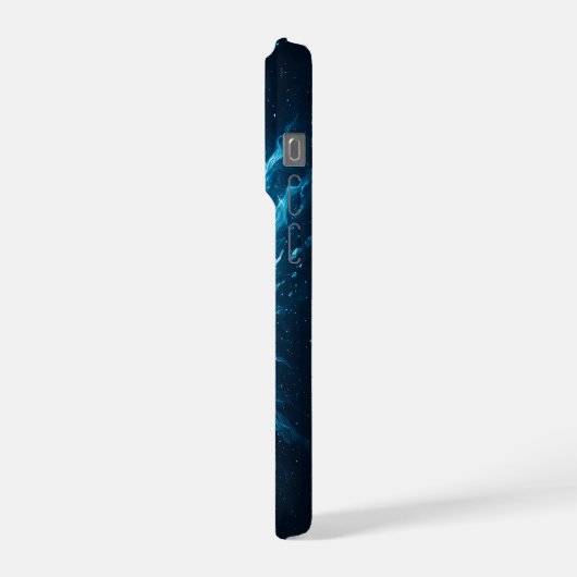 Personalised Sports/Soccer iPhone 15 Pro Case iPhoneケース (左側面)