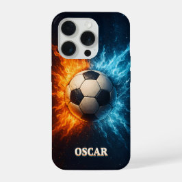 Personalised Sports/Soccer iPhone 15 Pro Case iPhone 15 Proケース