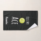Personalised Tennis Towel Custom Sweat Bulk Player ハンドタオル (ハンドタオル)