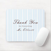 Personalised Thank You Teacher Mouse Pad Bluebell マウスパッド (マウス)