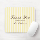 Personalised Thank You Teacher Mouse Pad Buttercup マウスパッド (マウス)