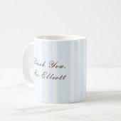 Personalised Thank You Teacher Mug コーヒーマグカップ (正面左)