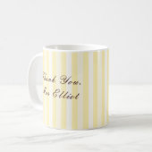Personalised Thank You Teacher Mug コーヒーマグカップ (正面左)