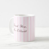 Personalised Thank You Teacher Mug コーヒーマグカップ (正面左)