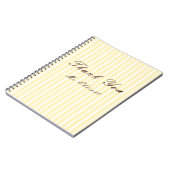 Personalised Thank You Teacher Notebook  ノートブック (左側)