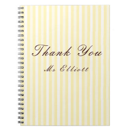 Personalised Thank You Teacher Notebook  ノートブック