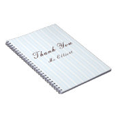 Personalised Thank You Teacher Notebook  ノートブック (右側)