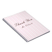 Personalised Thank You Teacher Notebook  ノートブック (右側)