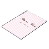 Personalised Thank You Teacher Notebook  ノートブック (左側)