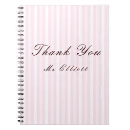 Personalised Thank You Teacher Notebook  ノートブック