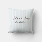 Personalised Thank You Teacher Throw Cushion  クッション (正面)