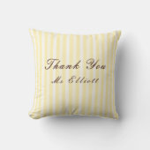 Personalised Thank You Teacher Throw Cushion クッション (正面)