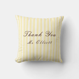 Personalised Thank You Teacher Throw Cushion  クッション