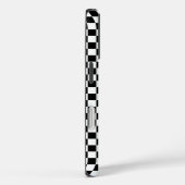 Personalised Two-Tone Checkerboard Case-Mate iPhoneケース (裏面 / 右)