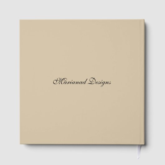Personalised Wedding Guest Book-Happily Ever After ゲストブック (裏面)