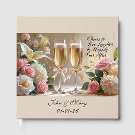 Personalised Wedding Guest Book-Happily Ever After ゲストブック