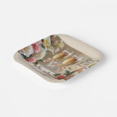 Personalised Wedding Paper Cup- Happily Ever After ペーパープレート (傾斜あり)