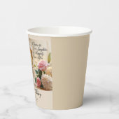 Personalised Wedding Paper Cups 紙コップ (左)
