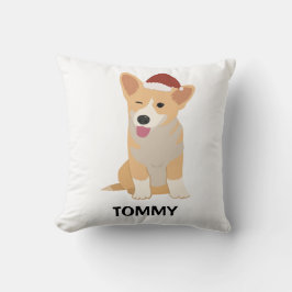 Personalised Welsh Corgi Cushion クッション