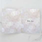 Personalised Wife Birthday カード (内部)