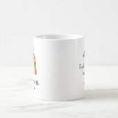 Personalised World's Best Teacher Coffee Mug コーヒーマグカップ (中央)