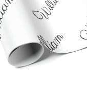 Personalised wrapping paper  ラッピングペーパー (ロールコーナー)