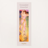 Personalised Yoga Mat | Grounded Graceful Goddess  ヨガマット (正面)