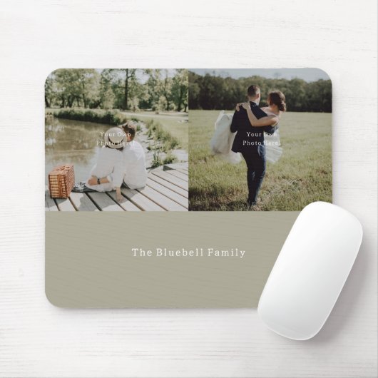 Personalised Your Own Photo And Text Mouse Pad. マウスパッド (マウス)