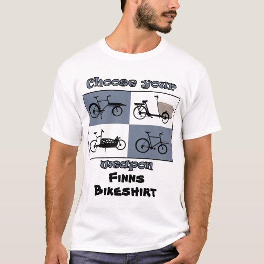 personalisierbar, Lastenrad choose, Dein Text Tシャツ (正面)