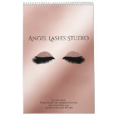 Personalisierbar Makeup Artist Eyelash Extensions カレンダー (カバー)