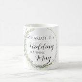 Personalisierbar- Wedding-Planning-Mug     コーヒーマグカップ (中央)