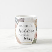 Personalisierbar- Wedding-Planning-Mug コーヒーマグカップ (中央)