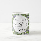 Personalisierbar- Wedding-Planning-Mug コーヒーマグカップ (中央)