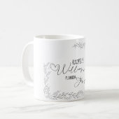 Personalisierbar- Wedding-Planning-Mug コーヒーマグカップ (正面左)