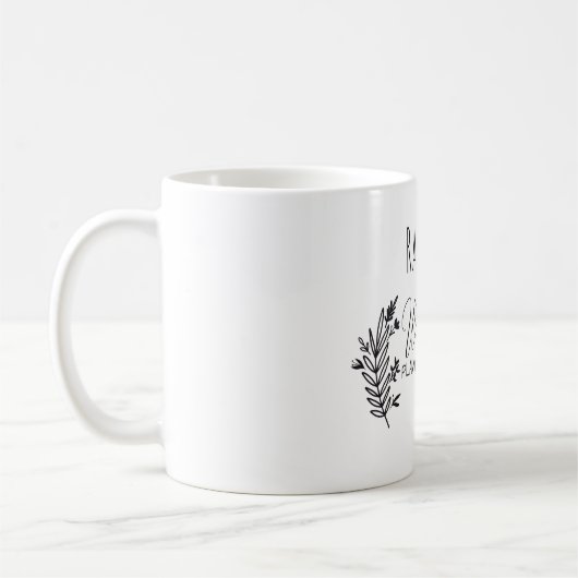 Personalisierbar- Wedding-Planning-Mug コーヒーマグカップ (左)