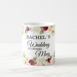 Personalisierbar- Wedding-Planning-Mug Kaffeetasse コーヒーマグカップ