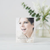 Personalisierbare Foto 名刺 (スタンド正面)