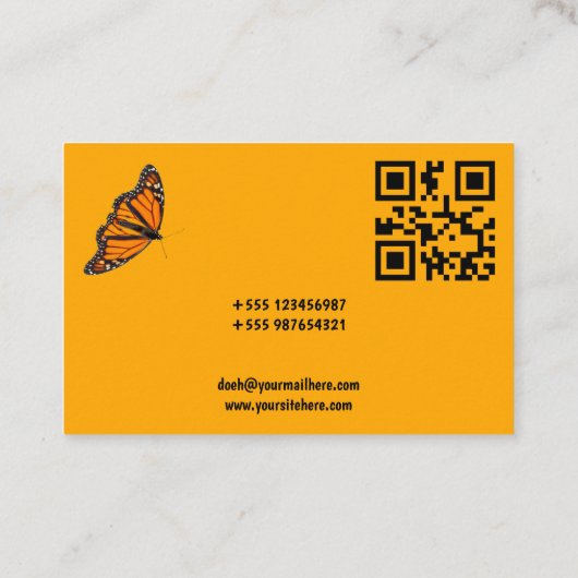 Personalisierbare gewerbliche 名刺 (裏面)