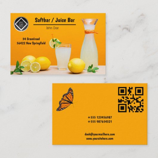 Personalisierbare gewerbliche 名刺 (正面/裏面)