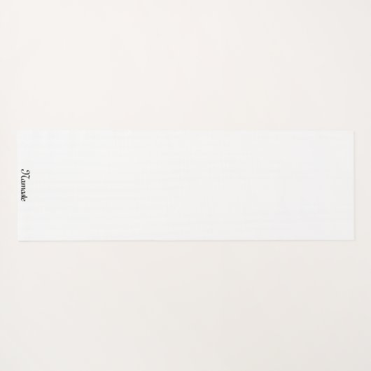 Personalisierbare Yogamatte mit Blumen- Design ヨガマット (裏面(横))