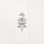 Personalisierbare Yogamatte mit Blumen- Design ヨガマット (正面)