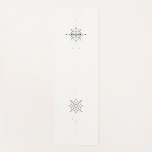 Personalisierbare Yogamatte mit Mandala-Design ヨガマット (正面)