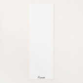 Personalisierbare Yogamatte mit Mandala-Design ヨガマット (裏面)