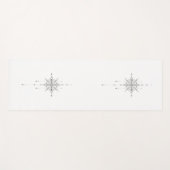 Personalisierbare Yogamatte mit Mandala-Design ヨガマット (正面(横))