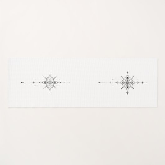 Personalisierbare Yogamatte mit Mandala-Design ヨガマット (正面(横))
