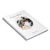 Personalisierbarer Foto Hochzeits ノートブック (右側)